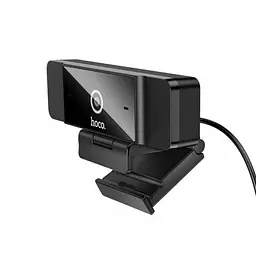Вебкамера для комп'ютера HOCO D100 1.5 м, USB, 1080P Чорний - мініатюра 3