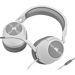 Ігрова гарнітура Corsair HS55 Surround White (CA-9011266-EU) - мініатюра 5