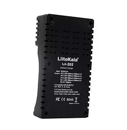 Зарядний пристрій LiitoKala Lii-202 2 слоти Чорний (1478481211) - мініатюра 7