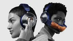 Навушники з вбудованим очищувачем повітря Dyson Zone Absolute Prussian Blue/Bright Copper (376067-01) [93348] - мініатюра 5