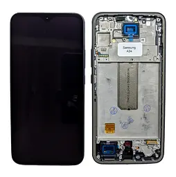 Дисплейний модуль Samsung A346 Galaxy A34 Oled тачскрин та екран