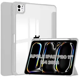 Чохол до планшета BeCover Soft Edge TPU Apple iPad Pro 11" M4 2024 Gray (711715)