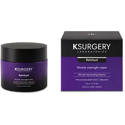 Крем для обличчя Ksurgery Retinhyal Miracle Overnight нічний відновлювальний 50 мл