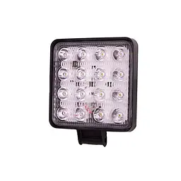 Фара робочого світла WLP-48S1F2 FLOOD 16Led*3W /10-30V/48W/6000K