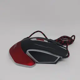 Ігрова дротова миша USB JEDEL GM740 з підсвіткою 3200dpi мишка Чорна з червоним - мініатюра 4