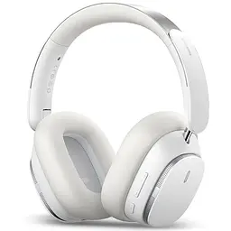 Накладні бездротові навушники Bowie H1 Pro Noise-Cancellation (A00050601) Moon White Baseus teh0030665 - мініатюра 2