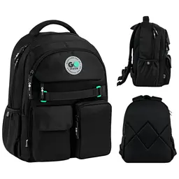 Рюкзак GoPack Education 183 чорний (GO26-183M-3)