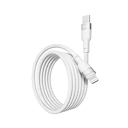 Кабель для заряджання та обміну даними USB Yoki YK-SI50 SILICONE Series Type-C to Lightning 30W 3A/10V 1.2 м Білий - мініатюра 5