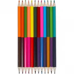 Олівці 12шт / 24 кольори "Two-color" "С" - мініатюра 2