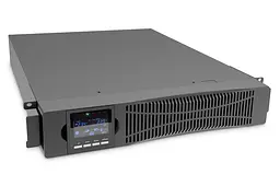 Digitus Джерело безперебійного живлення (ДБЖ) Online, 2000VA/2000W, LCD, 8xC13, RJ45, RS232, USB, Rack/Tower - мініатюра 5