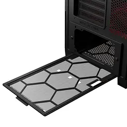 Корпус Modecom VOLCANO EXPANSE S ARGB 4x140mm fans MIDI USB 3.0x2+TYPE-C ЧОРНИЙ без Блок живлення ATX - мініатюра 9