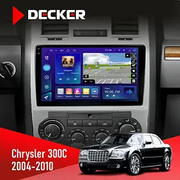 Штатна магнітола Chrysler 300C 2004-2010 Decker D9-009 4x64, DSP, 4G, 2k Decker (НФ-00008172)