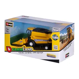 Автомодель комбайн Зернозбиральний New Holland TC5.90 Bburago 18-31722 (1:24) - мініатюра 6