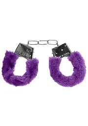 Наручники Beginners Handcuffs Furry - Purple Ouch! 36-OU002PUR 101705