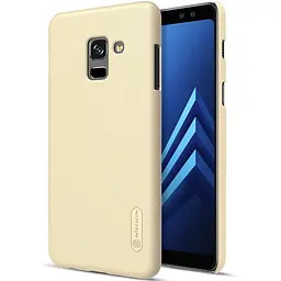 Чохол-накладка Nillkin Super Frosted Shield Samsung Galaxy A8 Plus 2018 SM-A730 Gold - мініатюра 7