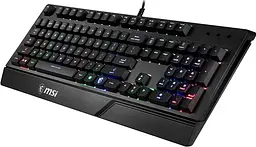 Клавіатура MSI Vigor GK20 USB Black (S11-04UA208-CL) - мініатюра 3