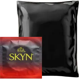 Презервативи Skyn Intense Feel безлатексні з точками 3 шт. (ROZ6400230151) - мініатюра 2