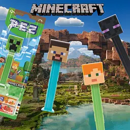 Диспенсер з цукерками Pez Minecraft Alex 17г - мініатюра 5