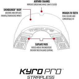 Дитяча капа Makura Kyro Pro Strapless Clear (art.6017514180) - мініатюра 4