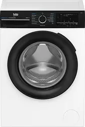 Beko Пральна машина Beko фронтальна, 10кг, 1400, A, 58см, дисплей, інвертор, пара, білий