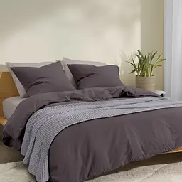 Плед-покривало Cosas Greek Waffle Smoky вафельне 75х95 см (Blanket_36Smoky_GreekWaffle_75x95) - мініатюра 5