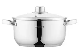 Каструля Ardesto зі скляною кришкою Gemini Gourmet Aosta 3.8л нержавіюча сталь kuh0014705 - мініатюра 4