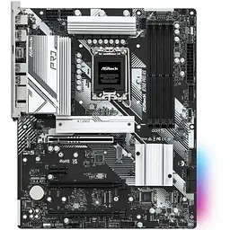 Материнська плата ASRock B760 PRO RS (1700/B760, 4*DDR5, 3xPCIex16, 4xSATAІІІ, 3xM.2, 2.5GLan, 7.1ch, ATX)