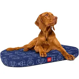 Лежанка для собак Waudog Relax, Собаки, зі змінним чохлом, розмір S, 55х40 см (097-0123) - мініатюра 2