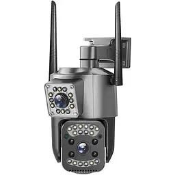 IP камера відеоспостереження RIAS SC03-4G Wi-Fi 2 об'єктива 4MP+4MP вулична з віддаленим доступом - мініатюра 2