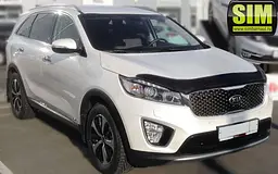 Дефлектор капоту мухобійка для Kia Sorento Prime 2015