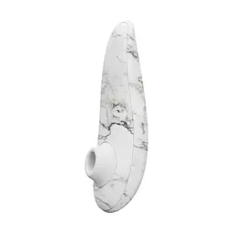 Вакуумний стимулятор клітора Womanizer Marilyn Monroe White Marble - мініатюра 7