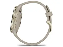 Смарт-годинник Garmin Venu 3s Soft Gold Stainless Steel Bezel with French Gray Case and Silicone Band (010-02785-52) - мініатюра 5
