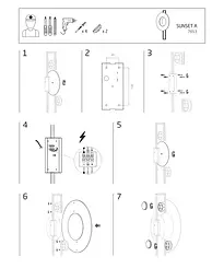 Настінний світильник Nowodvorski 7653 Sunset A - мініатюра 4