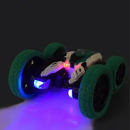 Машинка на радіокеруванні SHT DW02A Trick and Flip RC Car 2.4G Green - мініатюра 4