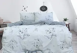Комплект постільної білизни з компаньйоном TAG Tekstil R4418 Двоспальний