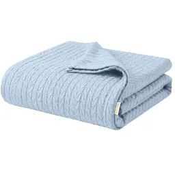 Плед покривало Cosas Cloud Knitted Braid 230х240 см косичка (Blanket_19Cloud_KnittedBraid_230x240)