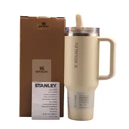 Термокухоль Stanley Quencher ProTour Flip Straw Tumbler з неіржавкої сталі Cream 1,18 л KT6007874