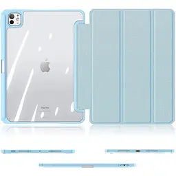 Чохол-книжка Dux Ducis Toby Series With Pencil Holder для Apple iPad Pro 11` M4/M5 (2024-2025) Blue [110472] - мініатюра 7