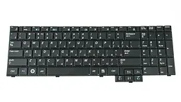 Клавіатура SAMSUNG (E352, E452, P580, R519, R523, R525, R528, R530, R538, R540, R620, RV508, RV510) rus, black, (оригінал) - мініатюра 2