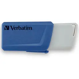 USB флеш накопичувач Verbatim 3x16GB Store 'n' Click Red/Blue/Yellow USB 3.2 (49306) - мініатюра 7
