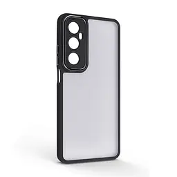 Защитный чехол для Realme C65 4G, Shade, черный, TPU+PC, матовый, защита всего корпуса, панель-накладка, противоударный, с высокими бортами, амортизирует удары при падениях, ArmorStandart (ARM77833)