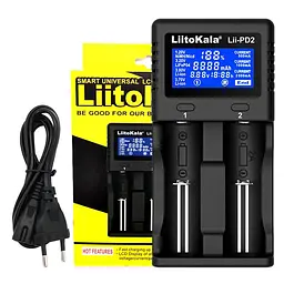 Зарядний пристрій LiitoKala Lii-PD2, 2x(LiOn/LiFePO4/NiMH/NiCd), display - мініатюра 8