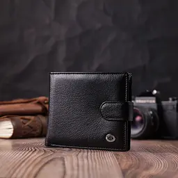 Чоловічий шкіряний гаманець ST Leather 11,5х10,3х2 см acs0028482 - мініатюра 7