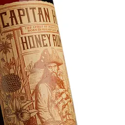 Ромовий напій Capitan Huk Honney 22% 1 л - мініатюра 5