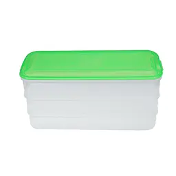 Пластиковий контейнер для продуктів 3 яруси - мініатюра 3
