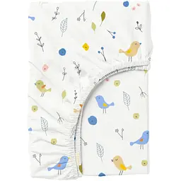 Простирадло на резинці Cosas Golden Songbirds 120х200х20 см (GoldenSongbirds_120x200x20)
