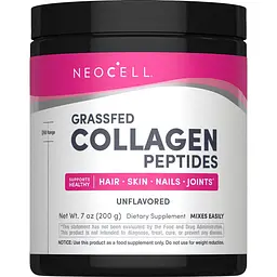 Колагенові пептиди типів I та III Neocell Grassfed Collagen Peptides 200 г
