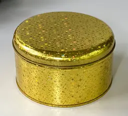 Банка Чеканка золота 250 г кругла 13.6x7.4 см