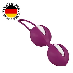 Вагинальные шарики Fun Factory Smartballs Duo 9.5х3.6 см фиолетовые