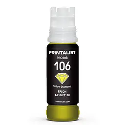 Чорнило PRINTALIST 105 для Epson L7160/7180 70г Yellow водорозчинне (PL106Y) - мініатюра 3